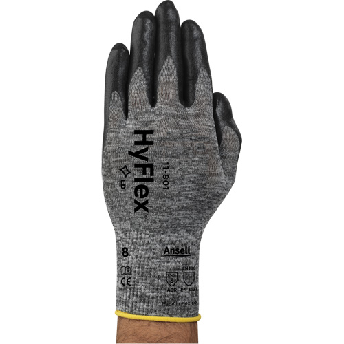 Gants Hyflex 11-801, 7/Petit, R&ecirc;vetement Mousse de nitrile, Calibre 15, Enveloppe en Nylon Chandler Sales