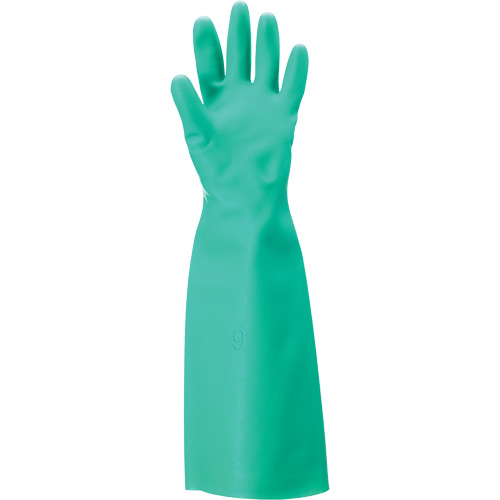 Solvex&reg; 37-185 Gloves, Size X-Large/10, 18" L, Nitrile, 22-mil Chandler Sales