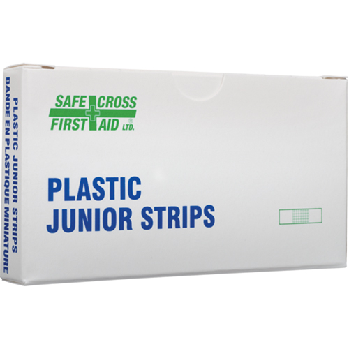 Bandages en bandes Juniors, Rectangulaire/carr&eacute;e, 18", Plastique, St&eacute;rile Chandler Sales