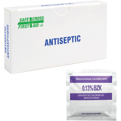 Lingettes antiseptiques au chlorure de benzalkonium, Serviette, Antiseptique Chandler Sales