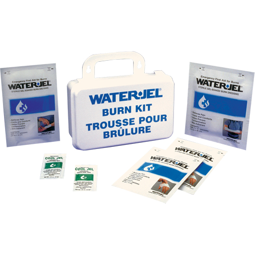 Water Jel&reg; - Emergency Burn Kits, 10-unit Plastic Box, Class 2 Chandler Sales