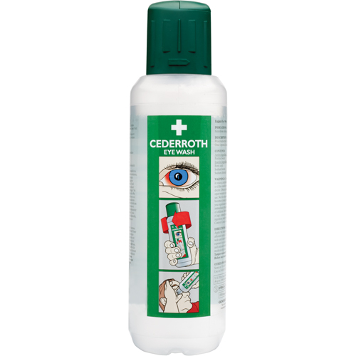 Cederroth Eyewash Solution, Full Bottle, 500 ml Chandler Sales