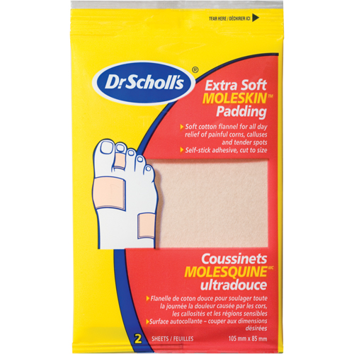 Tampons Moleskin Plus de Dr Scholl's Chandler Sales