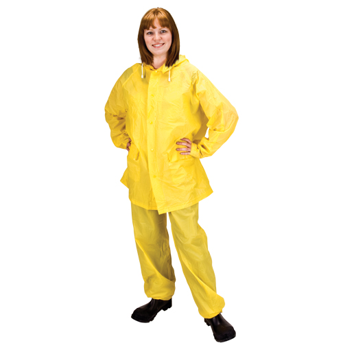 V&ecirc;tements imperm&eacute;ables RZ300, PVC, Petit, Jaune Chandler Sales