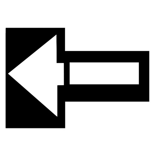 Pochoirs pour parc de stationnement, Anglais, 12" x 37" Chandler Sales