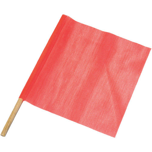 Traffic Safety Flags, Mesh, With Handle Chandler Sales
