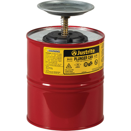 Plunger Cans, 1 US gal. Capacity Chandler Sales