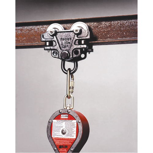 Trousse d'adaptateur de connexion d'ancrage pour chariots de poutre Miller, Poutre en I, Usage Temporaire Chandler Sales