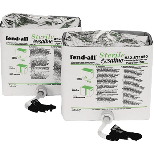 Pure Flow 1000&reg; Eyewash Station - Fluid Cartridges, 1120 oz. Chandler Sales