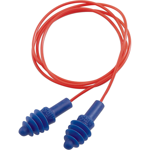 Bouchons d'oreilles Air Soft de Howard Leight, Vrac - Sac en poly, Avec cordon Chandler Sales