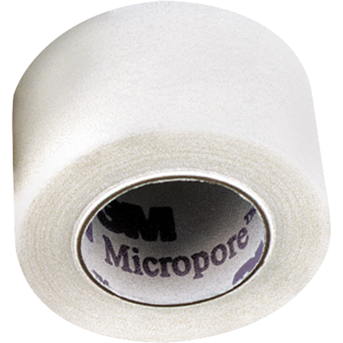 3M Micropore Hypoallergenic Surgical Tape, Class 1, 30' L x 1/2" W Chandler Sales