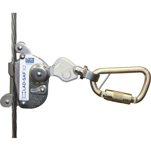 Manchon amovible pour c&acirc;ble Lad-Saf X2, Dia de la corde 5/8"/3/8" Chandler Sales