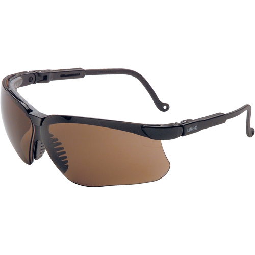 Lunettes de s&eacute;curit&eacute; Uvex Genesis avec lentilles HydroShield, Lentille Brun, Antibu&eacute;e, R&eacute;pond ou surpasse la norme CSA Z94.3 Chandler Sales