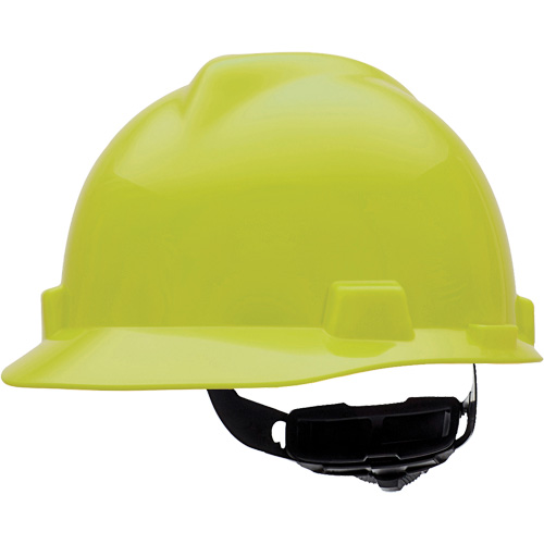 Casques de protection V-Gard &agrave; suspension Fas-Trac, R&eacute;pond aux normes CSA type 1, Suspension Rochet, Non ventil&eacute; Chandler Sales