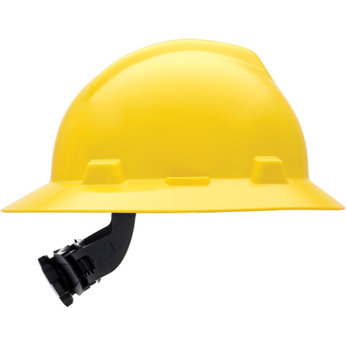 Casques de s&eacute;curit&eacute; &agrave; bordure compl&egrave;te V-Gard, R&eacute;pond aux normes CSA type 1, Suspension Rochet, Non ventil&eacute; Chandler Sales