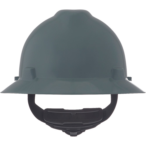 Casques de s&eacute;curit&eacute; &agrave; bordure compl&egrave;te V-Gard, R&eacute;pond aux normes CSA type 1, Suspension Rochet, Non ventil&eacute; Chandler Sales