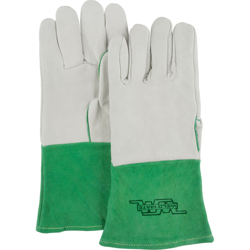 Premium TIG Welding Gloves, Grain Cowhide, Size Medium Chandler Sales