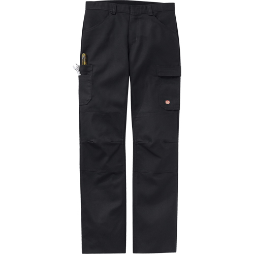 Pantalons performance pour atelier, Toile/Coton/Polyester, Noir, Taille 30, Entrejambe 37 Chandler Sales