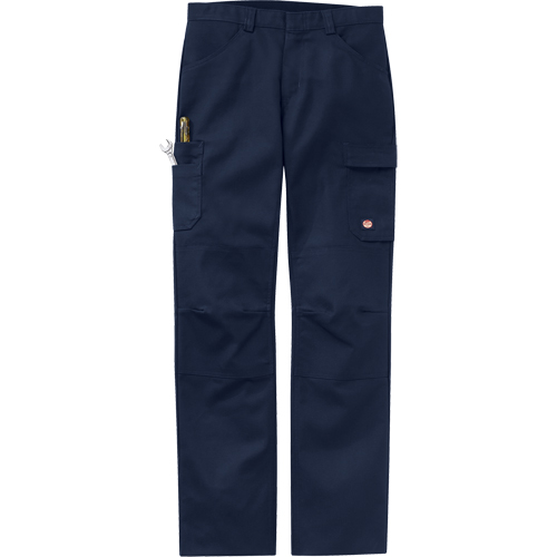 Performance Shop Pants, Canvas/Cotton/Polyester, Navy Blue, Size 30, 37 Inseam Chandler Sales