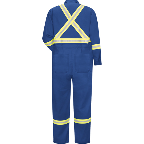 Flame-Resistant CoolTouch&reg;2 Premium Coveralls, Size 38, Royal Blue, 9 cal/cm² Chandler Sales