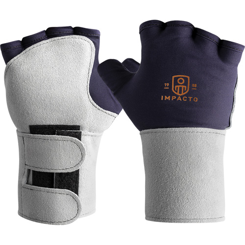 Anti-Impact Glove With Wrist Support, Large, Synthetic Palm, Slip-On Cuff Chandler Sales