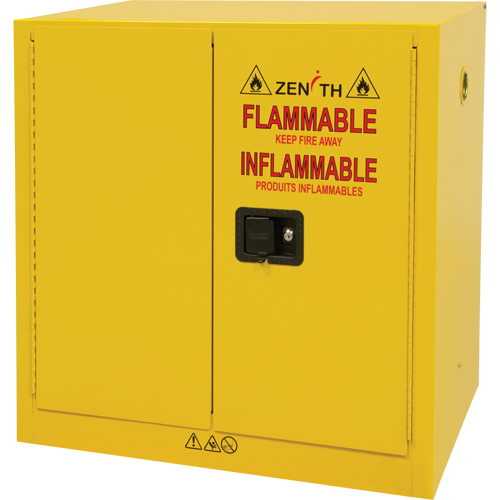 Armoire pour produits inflammables, 22 gal., 2 Porte(s), 35" La x 35" h x 22" p Chandler Sales