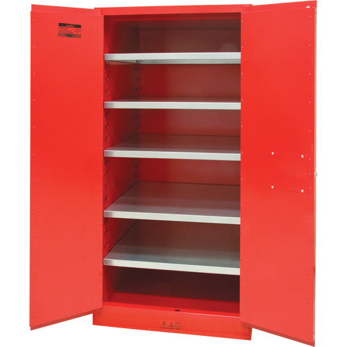Paint/Ink Cabinet, 96 gal., 5 Shelves Chandler Sales