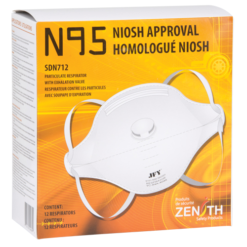 Particulate Respirator, N95, NIOSH Certified, Medium/Large Chandler Sales