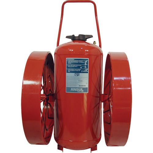Red Line&reg; Wheeled Fire Extinguishers, ABC, 125 lbs. Capacity Chandler Sales