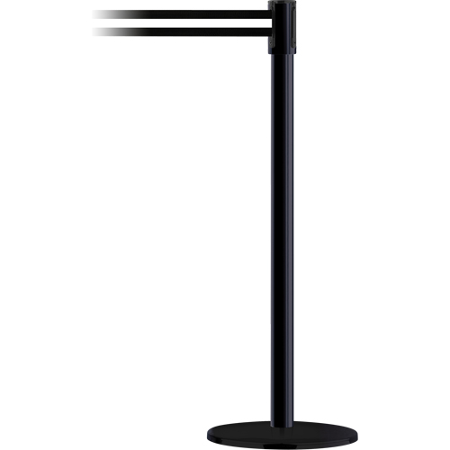 Poteau receveur robuste &agrave; ligne double, Hauteur de 38", Jaune Chandler Sales