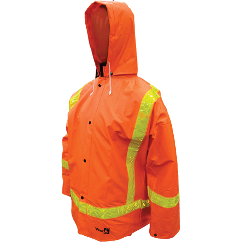 Open Road FR PVC Rain Suits, Small, Orange Chandler Sales