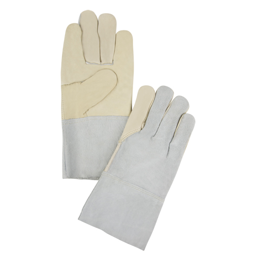 Standard-Duty Work Gloves, X-Large, Grain Cowhide Palm Chandler Sales