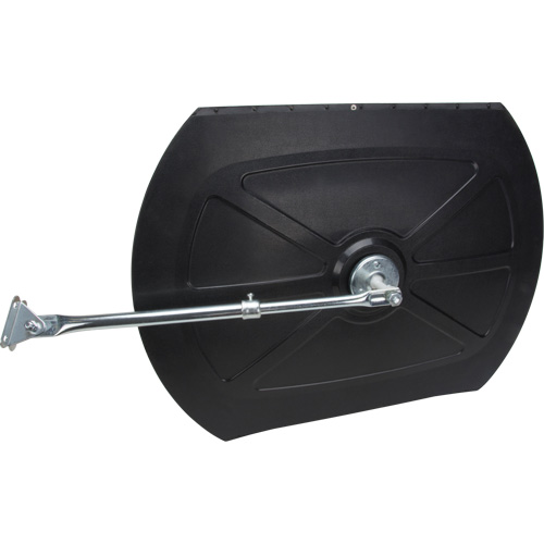Roundtangular Convex Mirror with Telescopic Arm, 18" H x 26" W, Indoor/Outdoor Chandler Sales