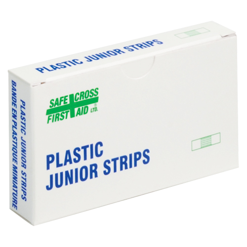 Bandages en bandes Juniors, Rectangulaire/carr&eacute;e, 1-1/2", Plastique, Non st&eacute;rile Chandler Sales