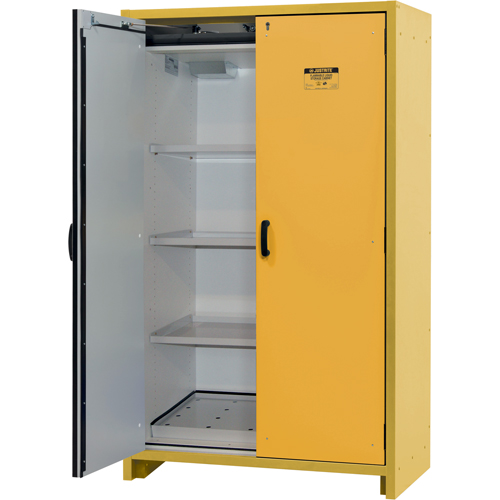 30-Minute EN Safety Storage Cabinet, 45 gal., 2 Door, 45.83" W x 76.65" H x 24.21" D Chandler Sales