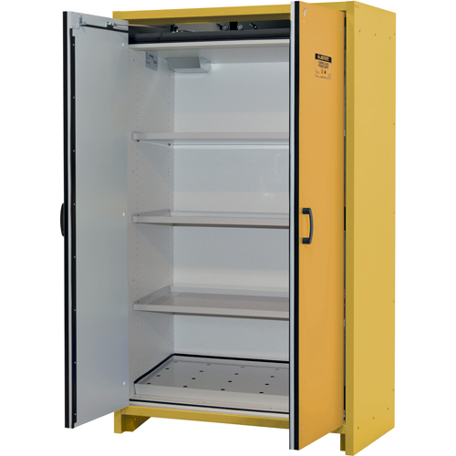 30-Minute EN Safety Storage Cabinet, 45 gal., 2 Door, 45.83" W x 76.65" H x 24.21" D Chandler Sales