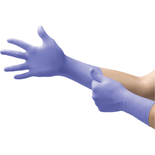 Supreno&reg; EC Gloves, Small, Nitrile, 5.5-mil, Powder-Free, Purple, Class 2 Chandler Sales