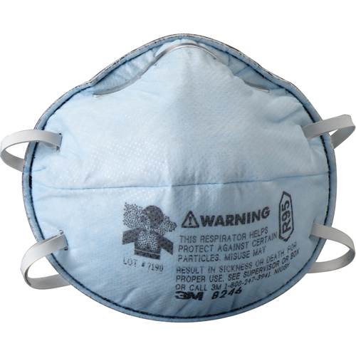 Respirateurs contre les particules 8246, R95, Certifi&eacute; NIOSH Chandler Sales