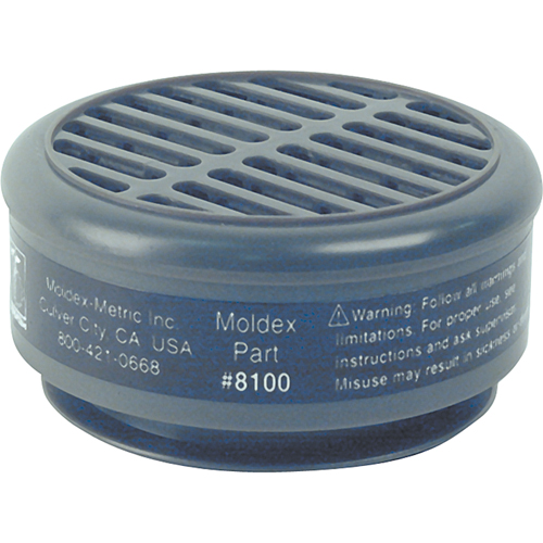 Cartouches de rechange de la s&eacute;rie 8000, Cartouche gaz/vapeur, Vapeur organique Chandler Sales