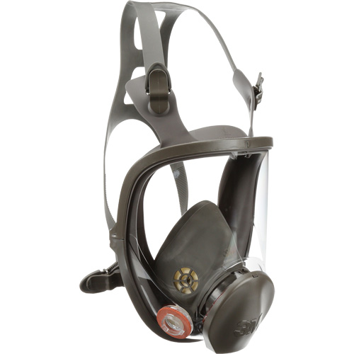 Respirateur r&eacute;utilisable &agrave; masque complet s&eacute;rie 6000, &eacute;lastom&egrave;re/Silicone/Thermoplastique, Moyen Chandler Sales