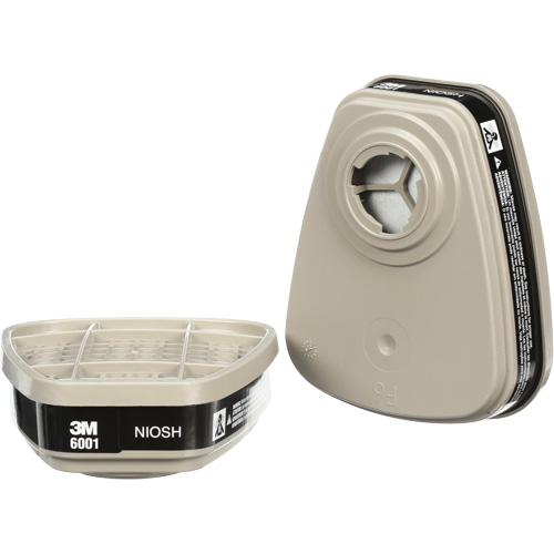 Cartouches pour respirateur s&eacute;rie 6000, Cartouche gaz/vapeur, Vapeur organique Chandler Sales