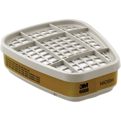 Cartouches pour respirateur s&eacute;rie 6000, Cartouche gaz/vapeur, Gaz multiples/Vapeurs Chandler Sales