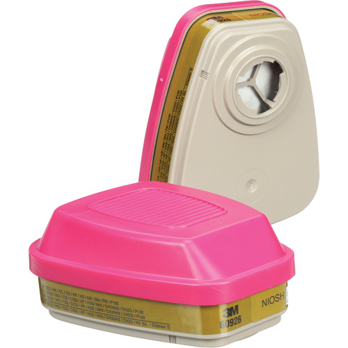 Cartouches pour respirateur s&eacute;rie 6000, Cartouche gaz/vapeur, Gaz multiples/Vapeurs/P100 Chandler Sales