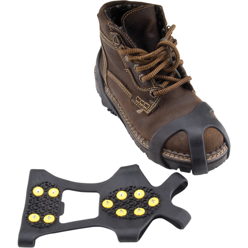 Anti-Slip Ice Cleats, Steel, Stud Traction, Medium Chandler Sales