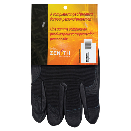 Gants pour m&eacute;canicien ZM300, Paume Cuir fleur, Taille T-Grand Chandler Sales