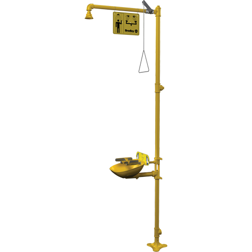 Halo Combination Emergency Shower & Eyewash Station Chandler Sales