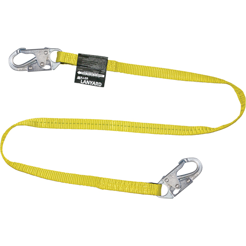 Miller&reg; Web Lanyard, 1 Legs, 6', CSA Class B, Polyester Chandler Sales