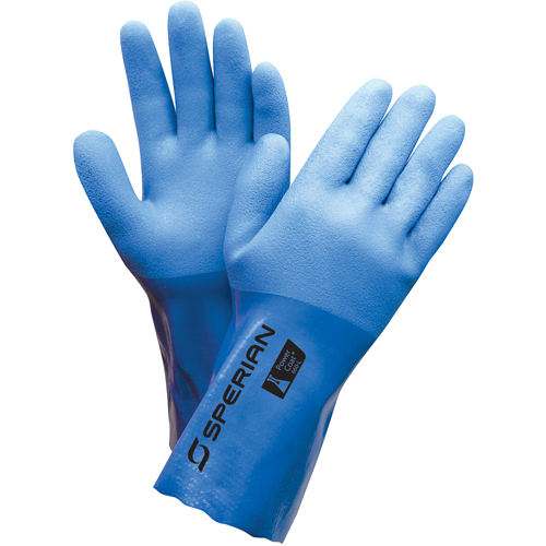 Triple Dip Gloves, Size X-Large/10, 12" L, PVC, Flock-Lined Inner Lining, 35-mil Chandler Sales