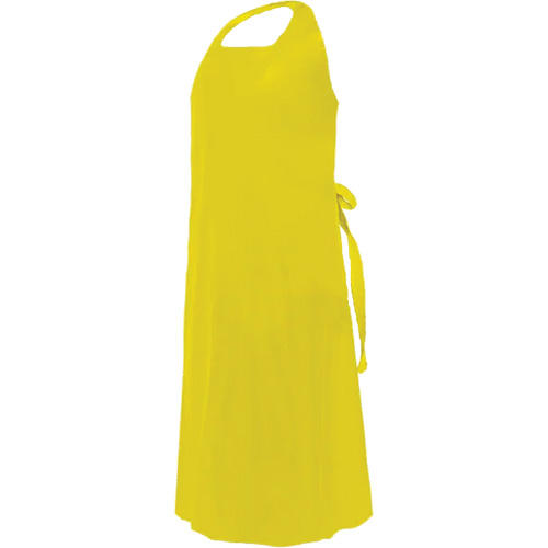 Apron, Polyurethane, 45" L x 35" W, Yellow Chandler Sales