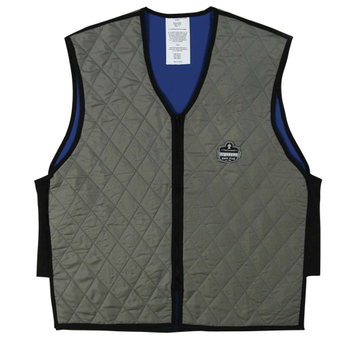 Vestes refroidissantes &agrave; &eacute;vaporation humide Chill-Its 6665, Moyen, Gris Chandler Sales